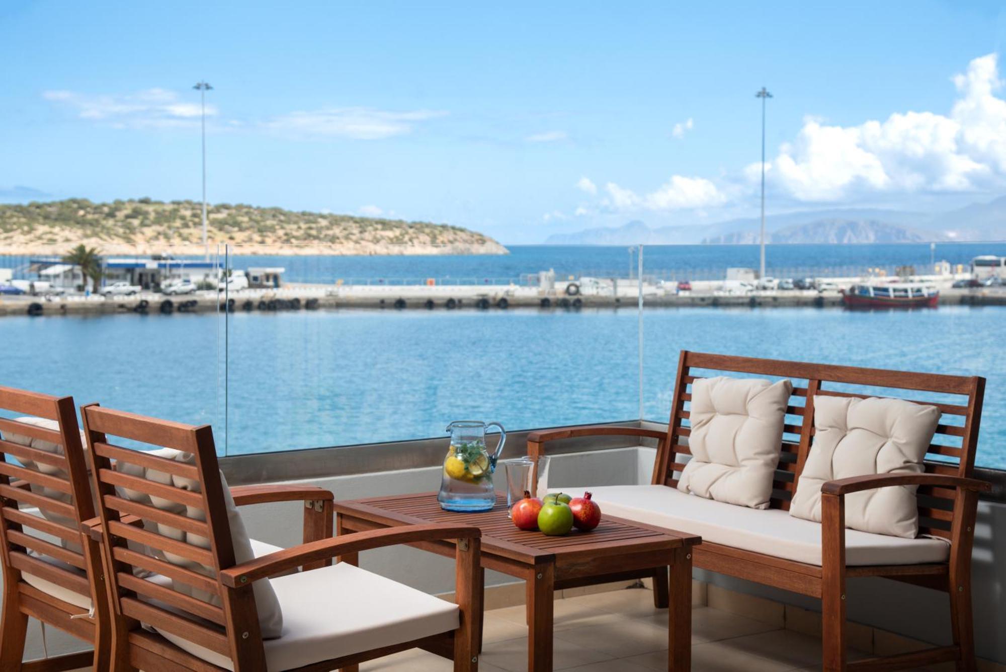 Sea View Bliss 2Br Agios Getaway Lägenhet Agios Nikolaos Exteriör bild